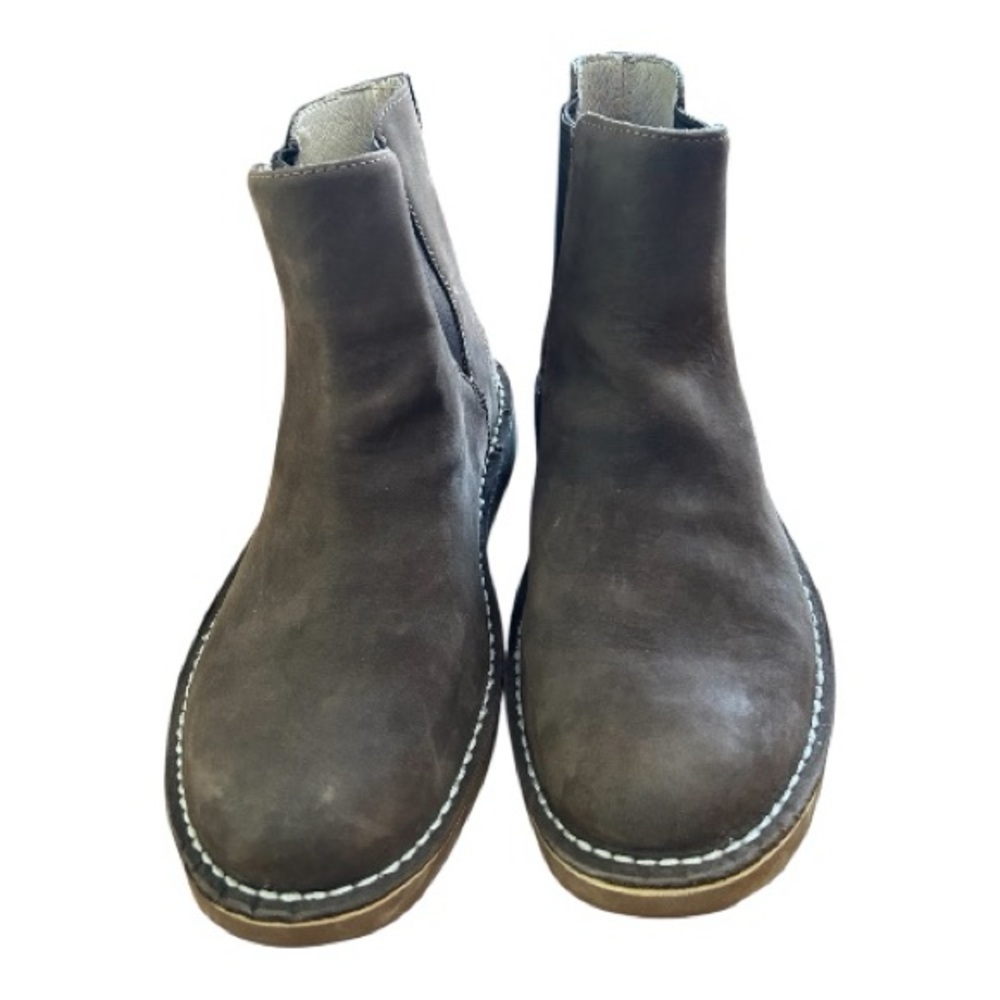 L.L. BEAN Stonington‎ Chelsea Boots Leather Brown Cocoa 11W Wide - Picture 7 of 9